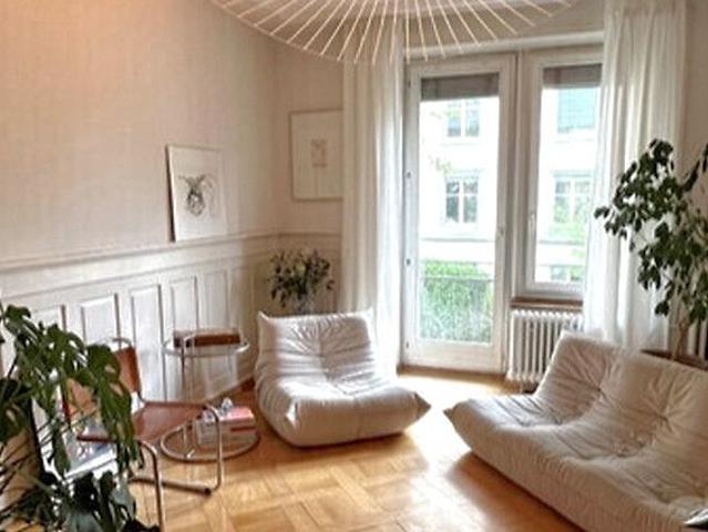 3½ Zimmer Wohnung in Zürich Kreis 7 Hottingen, möbliert, auf Zeit