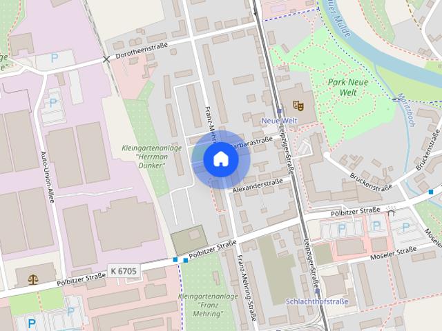 3 Zimmer Wohnung in Zwickau Nordvorstadt, herrschaftliches Wohnen mit großer Wohnküche, Erker und 2 Balkonen!