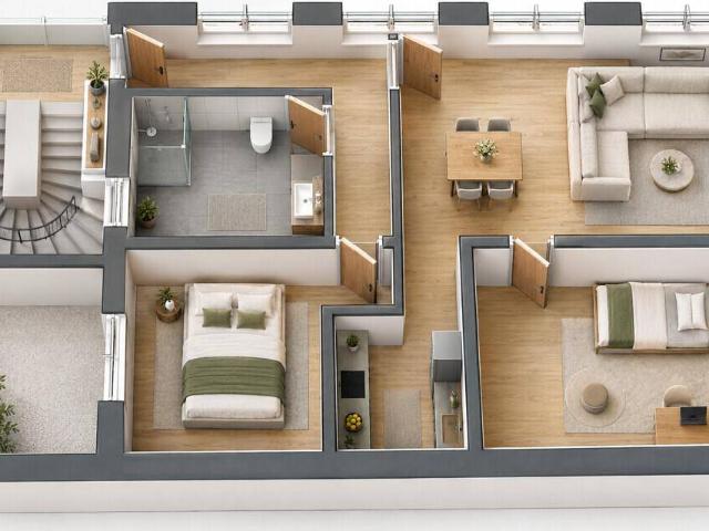 3 Zimmer Wohnung in zentraler Lage mit Garagenplatz