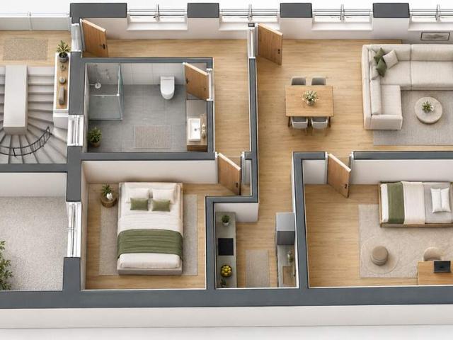3 Zimmer Wohnung in zentraler Lage mit Garagenplatz
