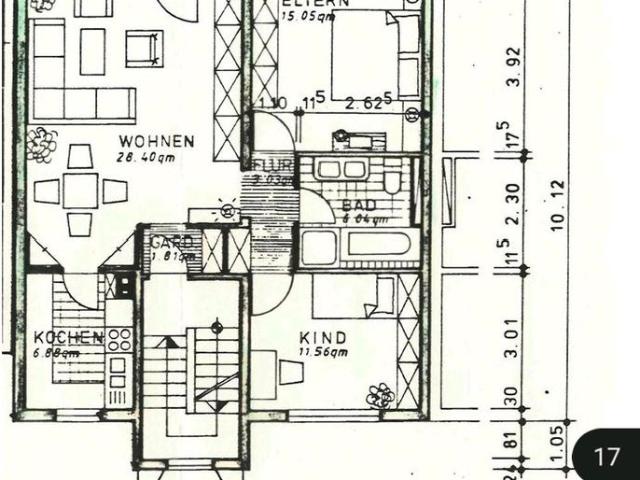 3 Zimmer Wohnung