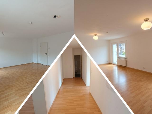 3 Zimmer Wohnung 102m² mit Balkon und Ankleideraum im Klinikviertel energetisch saniert