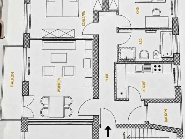 3 Zimmer Wohnung