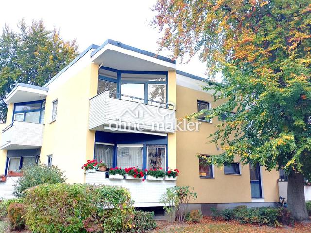 3 Zimmer Wohnung 72 m² mit Südwest Balkon & Stellplatz – umfassend saniert Provisonsfrei