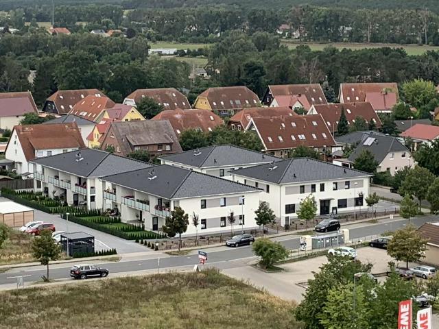 3 Zimmer Wohnung 80 m2 in hochwertiger Wohnanlage mit Einbauküche und Garten in Trebbin