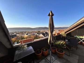 3 Zimmer Wohnung | 98 m² | Terrasse & Tiefgarage | Grafschaft