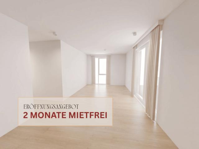 3 Zimmer Wohnungen mit exklusiven Gemeinschaftsflächen: Padelplatz, Fitness, Dachterrasse & mehr