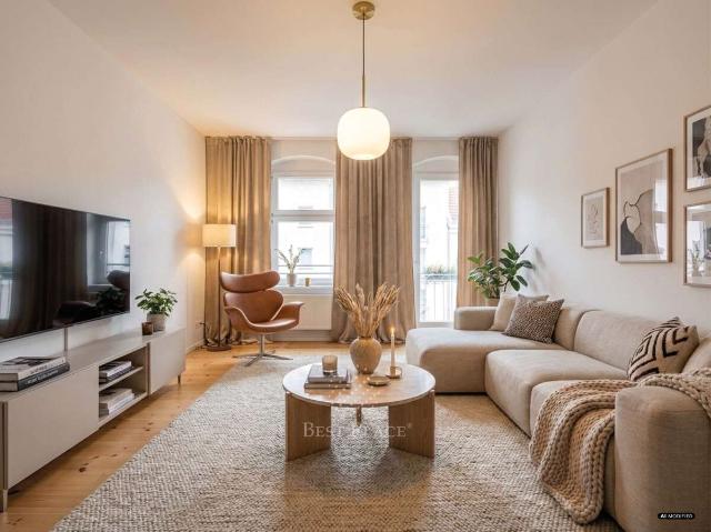 3 Zimmer Altbau in Toplage: Zwei helle Wohnräume, Balkonaustritt & Gäste WC | Provisionsfrei