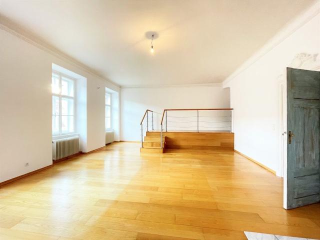 3 Zimmer Altbau Wohnung am Stadtpark / mit Galerie sowie begehbarer Garderobe