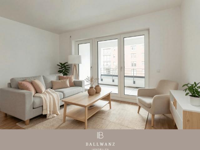 3 Zimmer Apartment in Mainlage mit Süd Loggia