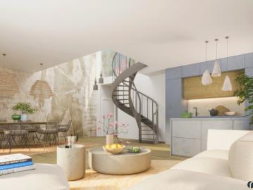 3 Zimmer Dachgeschosswohnung mit Balkon, Nähe Donaulände