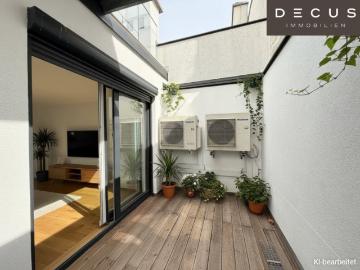 3 zimmer dachgeschosswohnung | mit ruhige terrasse | im herzen von leopoldstadt