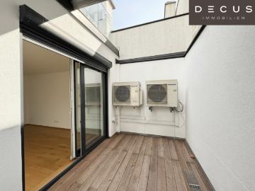 3 zimmer dachgeschosswohnung | mit ruhige terrasse | im herzen von leopoldstadt