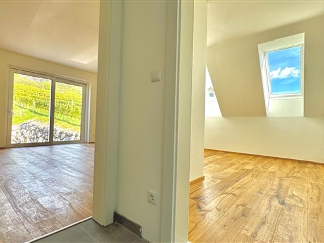 3 Zimmer Dachgeschosswohnung inmitten der Weinberge von Klöch Erstbezug!