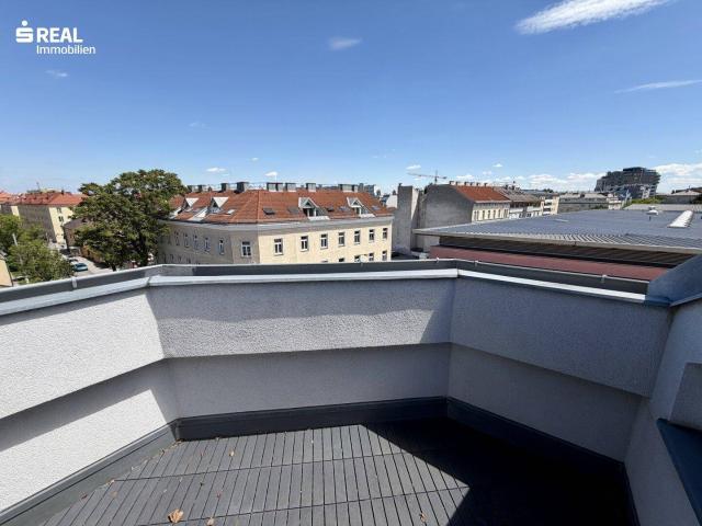 3 Zimmer Dachgeschoß ca. 92 m² & 6,5 m² Eckterrasse
