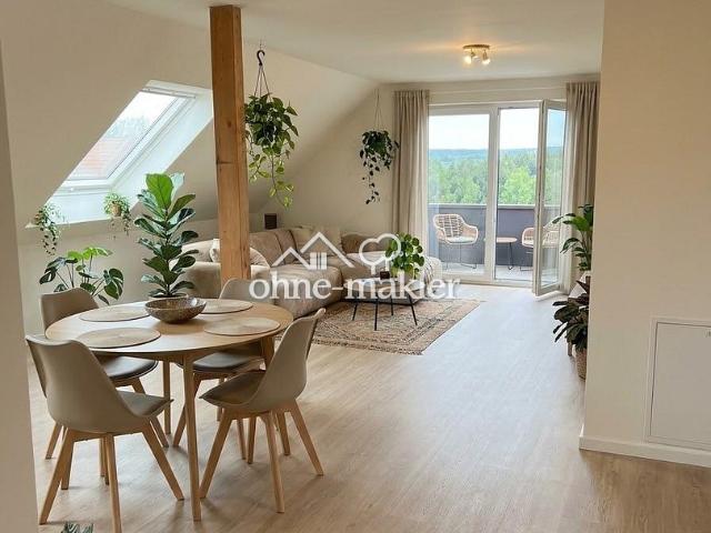 3 Zimmer DG Wohnung mit Balkon + Klimaanlage | Erstbezug Objekt in Fertigstellung