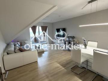 3 Zimmer DG Wohnung mit Garten und Stellplatz