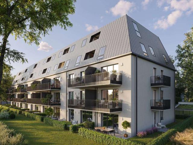 3‑Zimmer‑EG | Garten | 2 Terrassen | ca. 95 m² | Whg.44