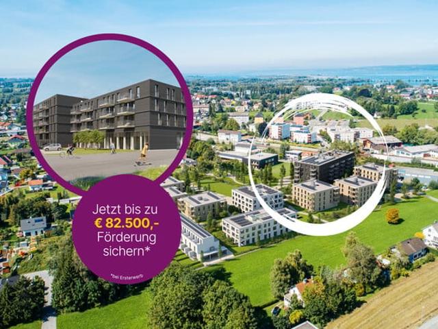 3 Zimmer Eigentum für Generation 60 – ab € 997 mtl. in Hard
