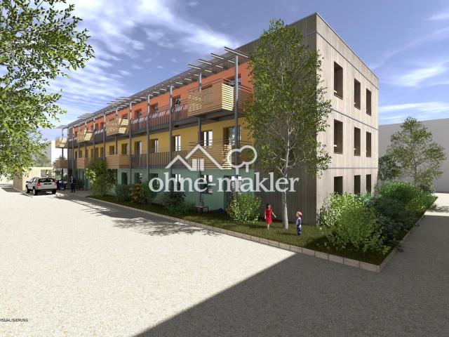 3 Zimmer Eigentumswohnung in neuem Holzhaus: WohnGut Erlangen