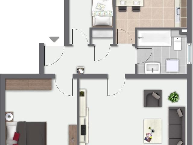 3 Zimmer Eigentumswohnung in Ginsheim Gustavsburg 65462 75m²