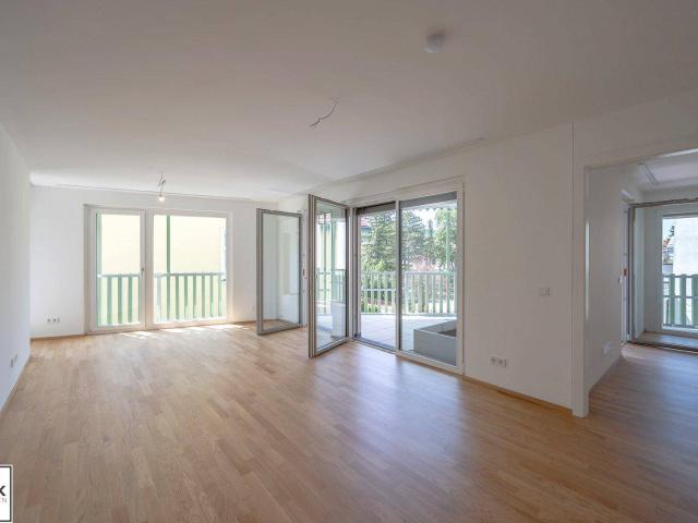3 Zimmer Erstbezugswohnung mit praktischem Grundriss und Süd West Balkonen! Rondelle XIV Top 9