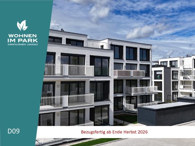 3 ZIMMER ETW IM 1. OG MIT BALKON WOHNEN IM PARK IN LANGENAU D09