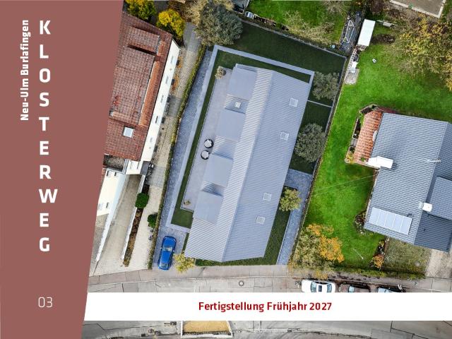 3 ZIMMER ETW IM 1. OG MIT LOGGIA | WOHNEN IM KLOSTERWEG IN BURLAFINGEN