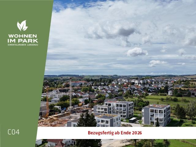 3 ZIMMER ETW MIT GARTENANTEIL WOHNEN IM PARK IN LANGENAU C04