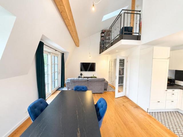 3 Zimmer Galeriewohnung mit Balkon in Unterweilbach bei Dachau