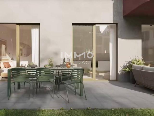 3 Zimmer Gartenwohnung mit Terrasse, Erstbezug in absoluter Ruhelage