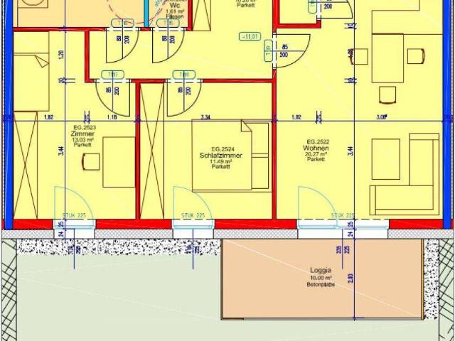3 Zimmer Gartenwohnung mit Terrasse & Garage in Neumarkt im Mühlkreis – 82,76 m², € 819,57