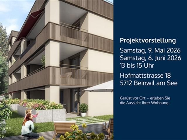 3½ Zimmer Gartenwohnung – Wohnen mit Privatsphäre, Licht und Natur