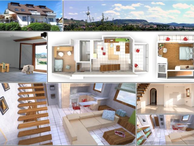 3 Zimmer Maisonette Wohnung 76,03 m² Inkl. Garage u. Stellplatz