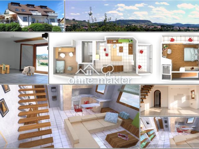3 Zimmer Maisonette Wohnung 76,03 m² Inkl. Garage u. Stellplatz