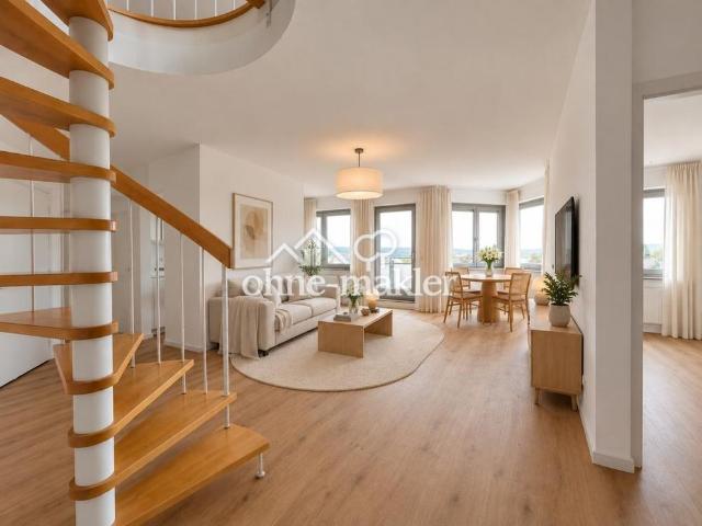 3 Zimmer Maisonette Wohnung | Erstbezug nach Modernisierung | Balkon & Dachterrasse