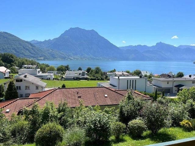 3 Zimmer Mietwohnung mit traumhaftem See und Gebirgsblick in ruhiger Lage!