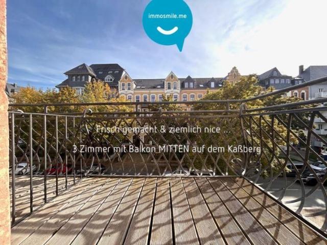 3 Zimmer • mit Balkon • Gäste WC • auf dem Kaßberg • in Chemnitz • zur Miete • ab sofort frei!