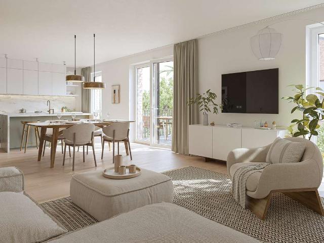 3 Zimmer Neubauwohnung mit Wasserblick H13 WE06