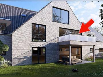 Etagenwohnung kaufen in Borken - Balkon