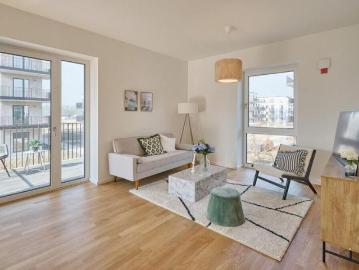 3 Zimmer Neubauwohnung mit Elbblick