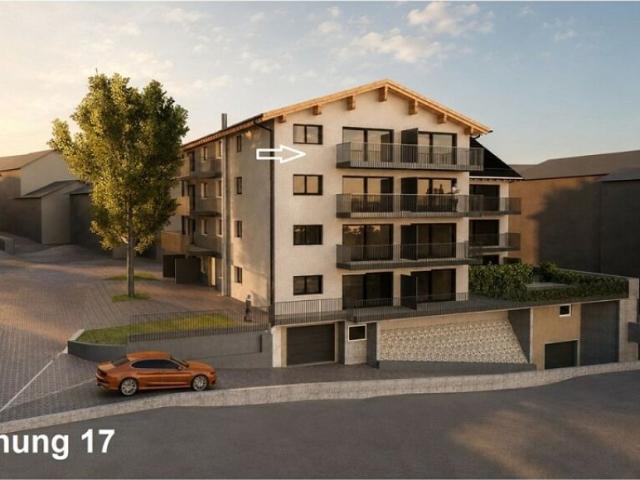 3½ Zimmer Neubauwohnung im Dachgeschoss Nr. 17  Wohnen mit Komfort im Prättigauerhof, Schiers