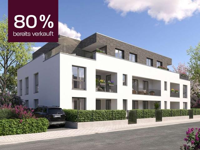 3 Zimmer Neubau, Erdgeschoss mit Garten, KfW 40