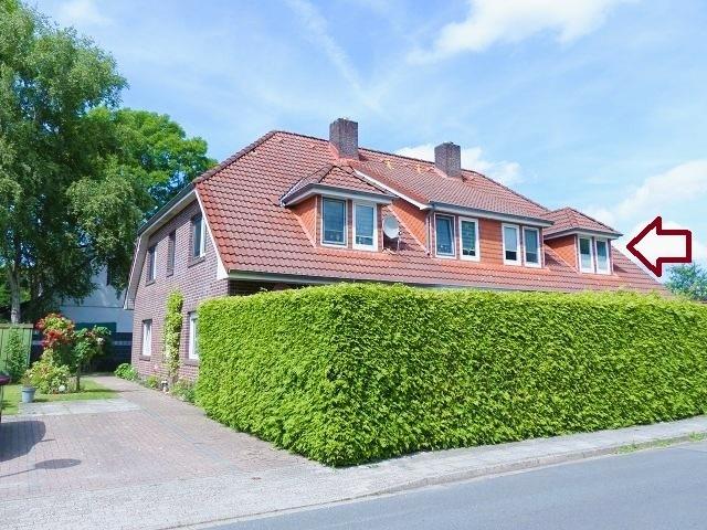 3 Zimmer Obergeschosswohnung mit Terrasse zum 01.08.2026 in Leer zu vermieten