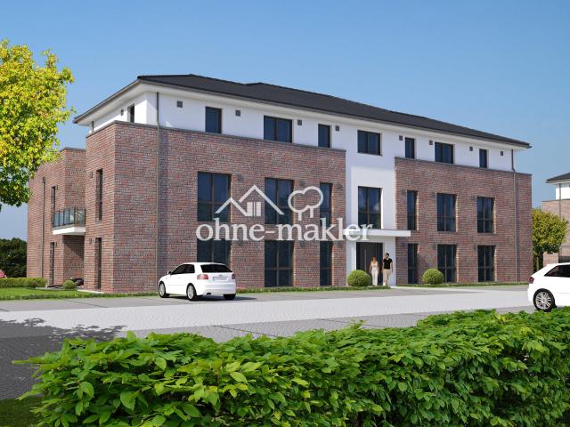 3 Zimmer OG Wohnung mit Fahrstuhl & Balkon im KFW 55 Niedrigenergiehaus