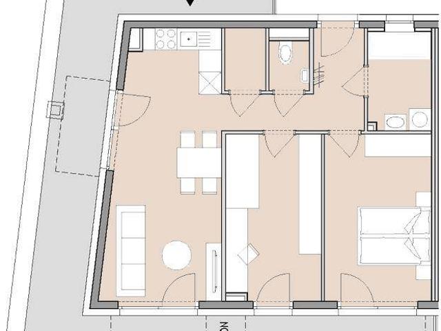 3 Zimmer Penthouse mit Riesen Terrasse in Graz Gösting