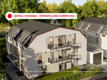 3 Zimmer Penthouse mit 2 Bädern: Baustart erfolgt