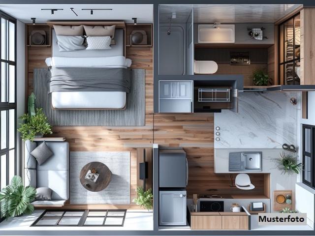3 Zimmer Rohbauwohnung mit Balkon