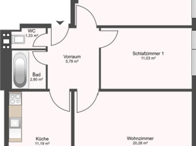 3 Zimmer | Ruhelage | Top Aufteilung | beste Anbindung“