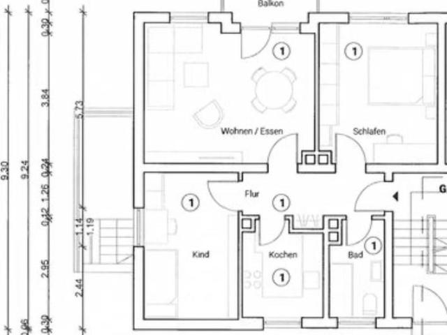 3 Zimmerwohnung kernsaniert & energetisch modernisiert